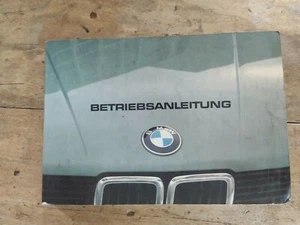 9.3 BMW 518 520 525 528 i e td Bordbuch owners handbook Betriebsanleitung  - Picture 1 of 12