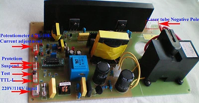 New High Quality 40W Power Supply for CO2 Laser Engraving Cutting Machine 220V - Image 1 of 2