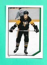 (1) MARIO LEMIEUX 1986-87 O-PEE-CHEE  STICKER # 233 PENGUINS NM-MT CARD (G2578)