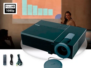 3500 Lumens DLP Projector for Professional Business Presentation Free Shipping - Picture 1 of 9
