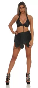 NEU*M*Amazonen Gladiator Rock A Kilt Echt Leder Gürtel & Schnallen Party - Bild 1 von 5