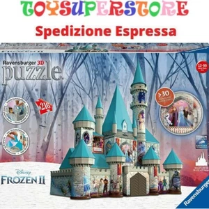 Frozen 2 Castello di Ghiaccio Disney Maxi 216 pezzi Puzzle 3D Ravensburger 11156 - Foto 1 di 7