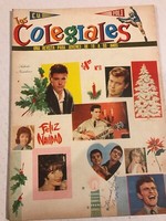 LOS COLEGIALES #24 : Revista 1962 VG; Spanish, Elvis Presley comic, RARE,  Love