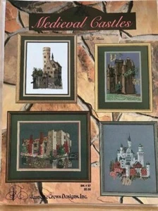  Cross Stitch Pattern Booklet: Medieval Castles (J. Crews) - Picture 1 of 1