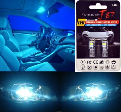 LED 3030 Light Icy Blue 8000K 912 Two Bulbs Rear Turn Signal Replacement Upgrade - Image 1 of 4