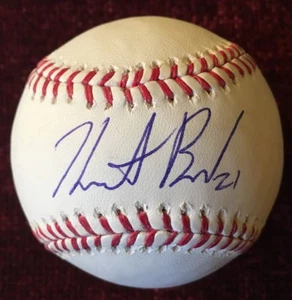 HEATH BELL SIGNED AUTO MLB BASEBALL SAN DIEGO PADRES MARLINS DIAMONDBACKS RAYS - Picture 1 of 4