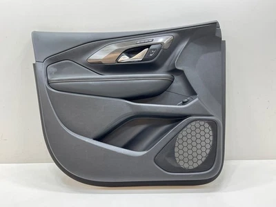 2020 - 2021 GMC TERRAIN FRONT LEFT SIDE DOOR TRIM COVER PANEL OEM BLACK_H0Y - Image 1 of 4