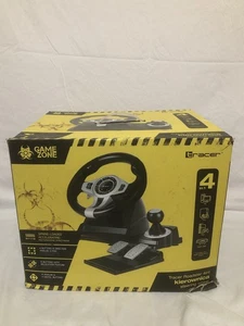 Gaming Steering wheel Roadster 4 in 1 PC/PS3,PS4/X Box One Tracer - Picture 1 of 13
