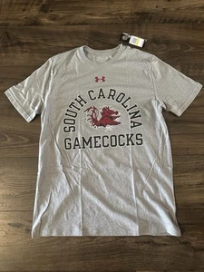 South Carolina Gamecocks Under Armour Heat Gear T-Shirt Men's Medium - Picture 1 of 4