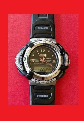 Casio Pro Trek PRT-71 Doble Sensor Exterior - Altímetro, Brújula, Termómetro 2357 Foto 1 de 4