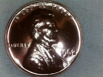 1962  Proof Lincoln Cent - Image 1 of 2