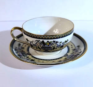 Tressemanes & Vogt Limoges TRV160 La Cloche Floral Vases Rim & Ctr, Cup & Saucer - Picture 1 of 20