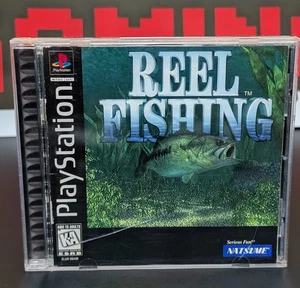 Carrete Pesca (Etiqueta Negra) | Sony PlayStation 1 (1997) (PS1) | CIB con Manual - Imagen 1 de 4