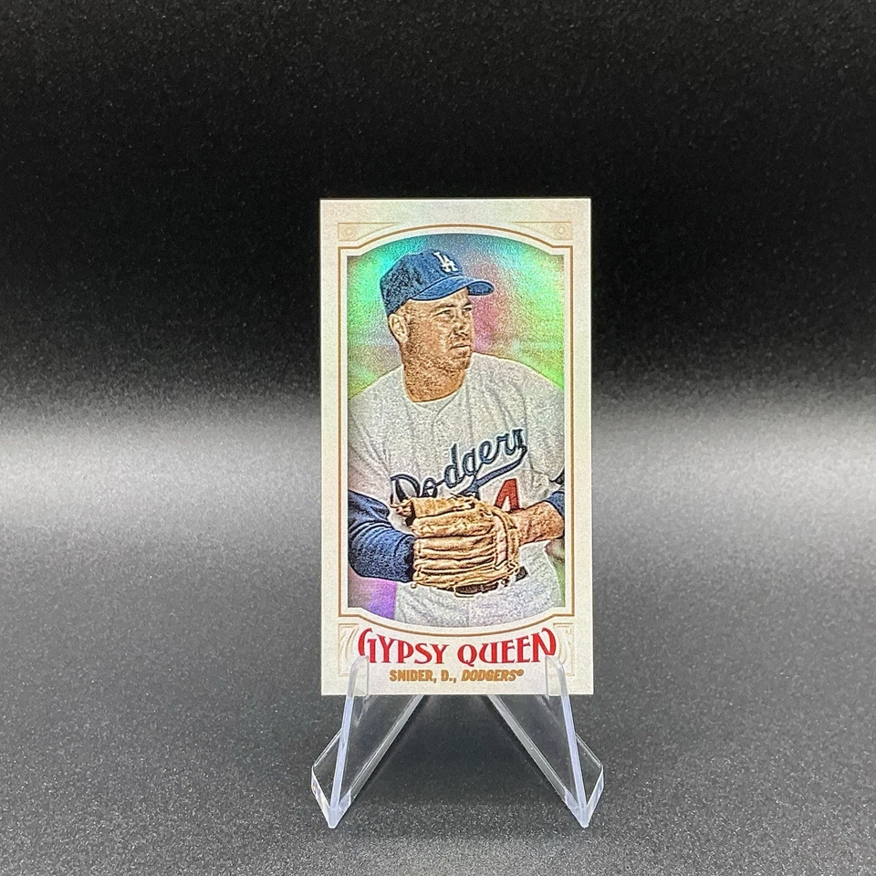 2016 Topps Gypsy Queen Mini Foil SP Los Angeles Dodgers Duke Snider #309 - Image 1 of 2