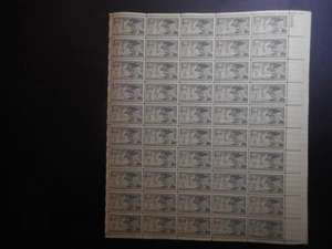 Scott 998, 3 centavos, Veteranos Confederados Unidos, Hoja - Imagen 1 de 2