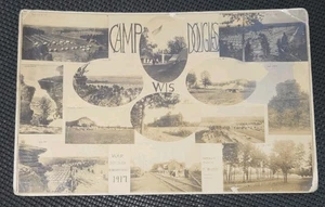 WW1 WWI US Army Camp Douglas Wisconsin Postcard - Picture 1 of 2