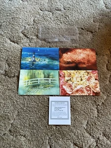 Lot 4 Harlekin Postkarten 4”x6” 2002 Neu - Bild 1 von 2