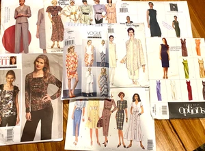 Vintage VOGUE Paper PATTERNS 1950-1970 DESIGNERS Inspiration ideas fashionistes - Picture 1 of 10