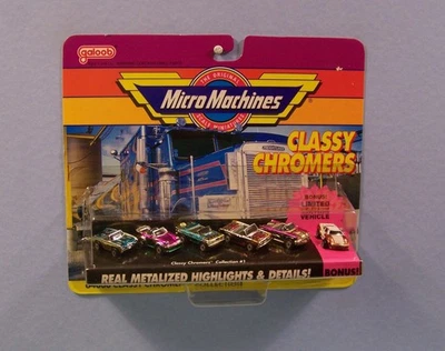 Micro Máquinas - Colección Classy Chromers #2 con Vehículo de Bonificación (Variante) Foto 1 de 4