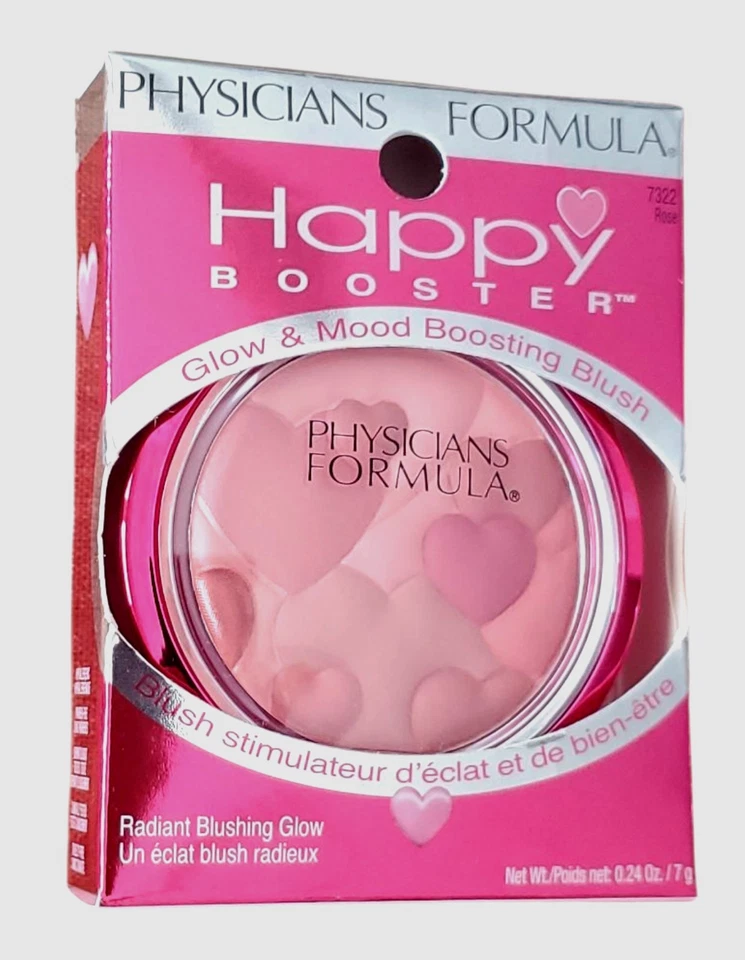 Physicians Formula Happy Booster Glow & Mood Boosting Blush Rose 7322 New In Box - Image 1 of 4