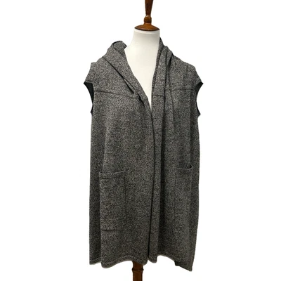 Cárdigan envolvente Lululemon Live Freely 100 % lana merino talla OS ala de ángel Lagenlook Foto 1 de 4