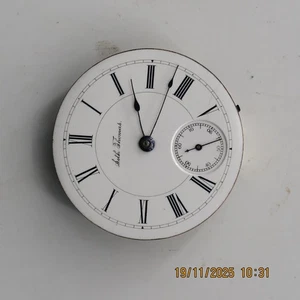 UP FOR SALE IS A RARE SETH THOMAS GRADE 202 POCKET WATCH - Picture 1 of 3