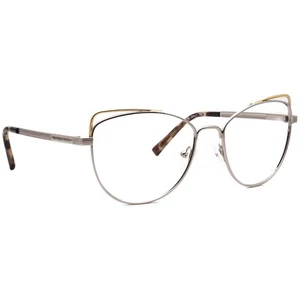 Michael Kors Sunglasses Frame Only MK 1035 (St. Lucia) 11537B Silver/Gold 55 mm - Picture 1 of 6