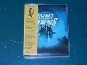 RADIANCE BLU-RAY PLANET OF THE VAMPIRES LIMITED EDITION MARIO BAVA - Picture 1 of 3