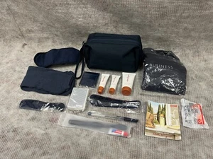 LATAM Airlines Salvatore Ferragamo Amenity Kit Toiletry Bag Memorabilia - Picture 1 of 12