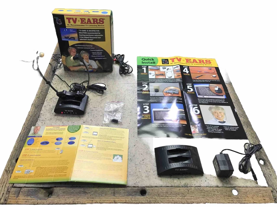 TV Ears Charging Bases & Power Supplies - Cords / Cables Pre-owned - Fast Ship - Image 1 of 4