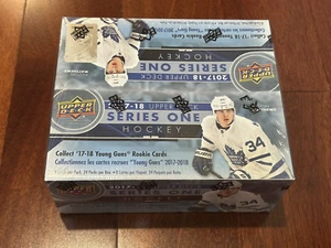NHL 2017-18 Upper Deck Serie 1 Hockey 24ct Scatola di Vendita al Dettaglio RC - Foto 1 di 6