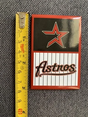 HOUSTON ASTROS Magnet —MLB MAGNET 3" x 2"—BRAND NEW!! - Image 1 of 3