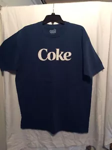 Coca Cola T Shirt (COKE) Xl Blau  - Bild 1 von 1