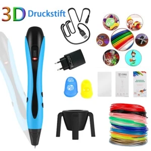 3D Stifte Set 3D Druck Stift mit 12Farben 120ft PLA Filament 3D Pen DIY Kinder - Bild 1 von 13