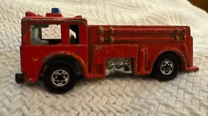 Camión Hot Wheels Mattel Red Fire Eater 1976 vintage diecast Malasia - Imagen 1 de 8