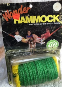 Vintage Wonder Hammock - Holds 400Pounds - Storage Bag Included (NIP) - Picture 1 of 5
