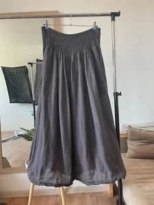 Ewa i Walla Womens Oversized Wide Leg Linen Trousers Size 2 - Bild 1 von 14
