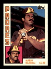 1984 Topps Tiffany #94 Mario Ramirez NM/NM+ Padres 231117