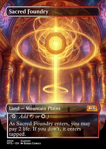 Sacred Foundry -MTcG- Stand In - Custom Art Card - Picture 1 of 2