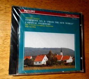 Seiji Ozawa Dvorak Symphony No. 9 New Sealed CD Philips - Imagen 1 de 4