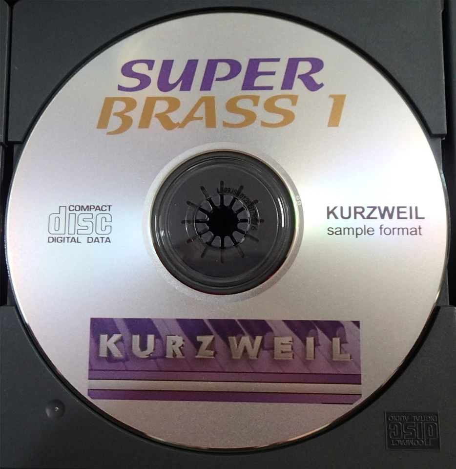 Kurzweil CD-ROM Sample Disk   "Super Brass Volume 1" - Image 1 of 1