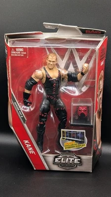 2016 Mattel WWE Elite Series #47B KANE w/ Mask & Mask Case Figure - Damaged Box - Image 1 of 4