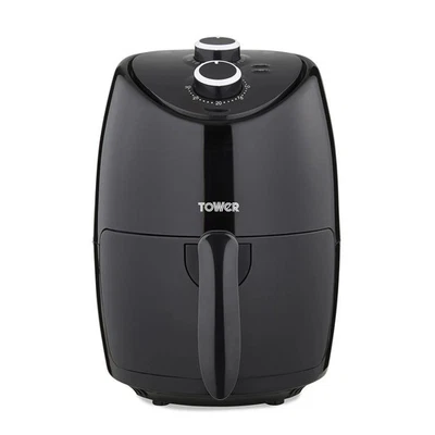 Tower Vortx Air Fryer 2 Litre Rapid Air Circulation 1000W - Black T17087 - Image 1 of 4