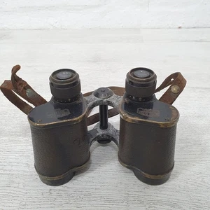 Vintage Carl Zeiss Jena 325639 Marineglas  6x Military Binoculars - G1 - Picture 1 of 20
