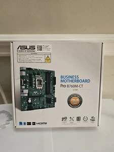ASUS Pro B760M-CT-Business Mainboard CSM Intel LGA1700 (13.&12. Gen), mATX - Bild 1 von 4
