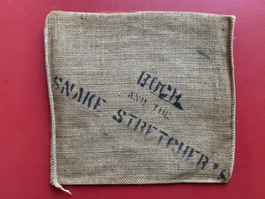 Buch And The Snakestretchers ‎– One Of Three 1972 Vinyl LP w/ Rare Burlap Cover - Foto 1 di 6