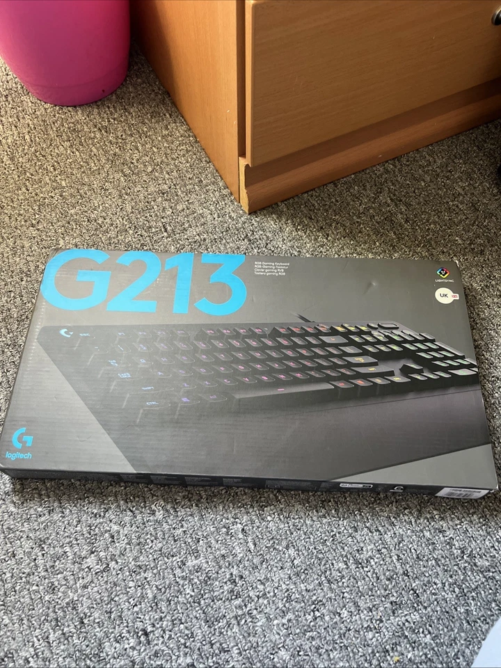 Logitech G G213 Prodigy Gaming Keyboard, LIGHTSYNC RGB Backlit Keys - Image 1 of 1