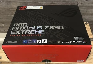 🔥 ASUS ROG MAXIMUS Z890 EXTREME – Intel Z890 LGA 1851 E-ATX Motherboard 🔥 New - Afbeelding 1 van 13