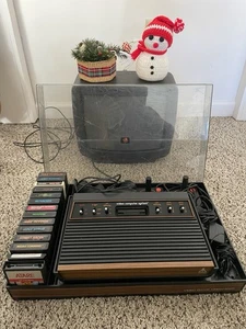 Atari 2600 Six Switcher Bundle w/ 14 Games, Recapped, Organizer, Controllers - Picture 1 of 12