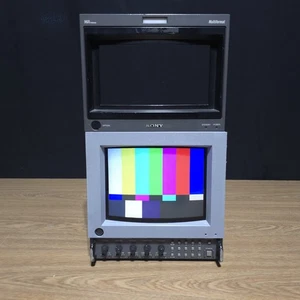 Sony 8" BVM-D9H5J 240p-1080i 450TVL VGA RGB Trinitron CRT Monitor - Picture 1 of 19
